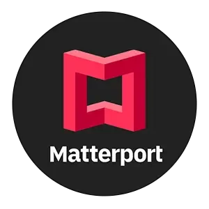Logo Matterport Partner for holiday rentals in Tenerife